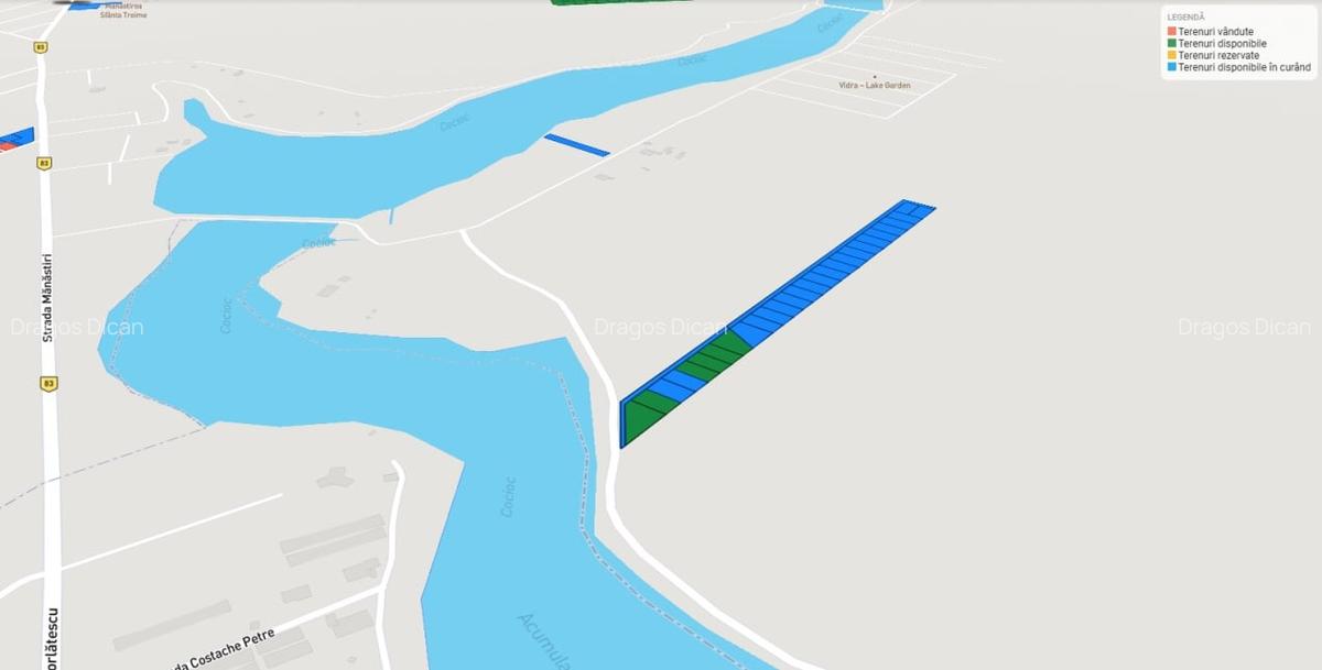 Loturi Intravilan Rate pe Lac Com Berceni | utilitati in zona | #LG14 - 2