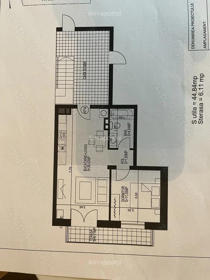 De vanzare Apartament 2 camere, mobilat ?i utilat complet, Comision 0% - 5