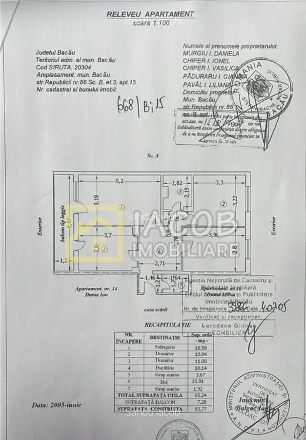 Apartament 3 CD, str. Republicii 86, Bacau - 2 Apartament 3 CD, str. Republicii 86, Bacau - 2