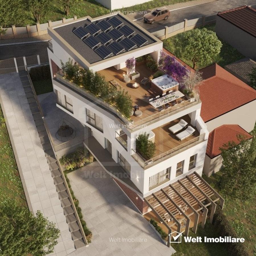 Unitate duplex de vis 180mp, cu panorama spectaculoasa, gradina 600mp si terasa - 4