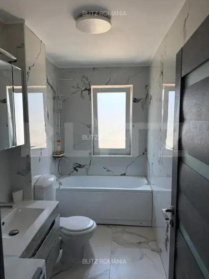 Apartament cu 2 camere, semidecomandat, 53 mp mobilat si utilat complet - 7