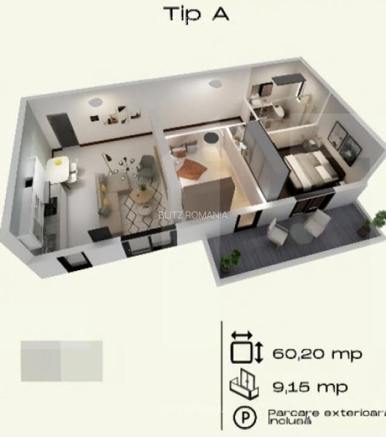 Apartament 3 camere Torontalului, parter, bloc nou - 1