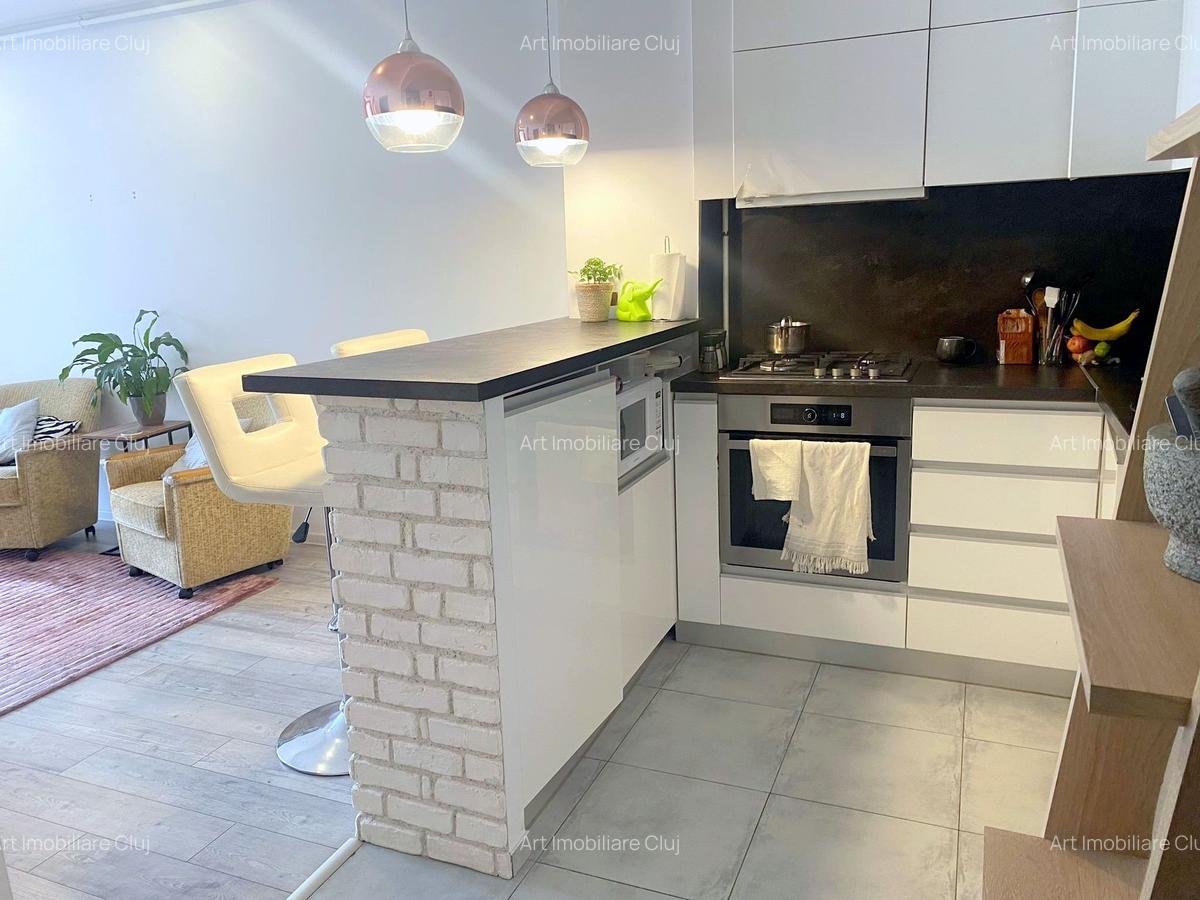 3 camere, bloc nou, mobilat modern, parcare, in centru, strada Traian - 8
