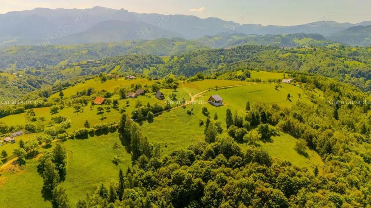 Teren extravilan 2,000mp Pestera / cabana vacanta/natura - 9