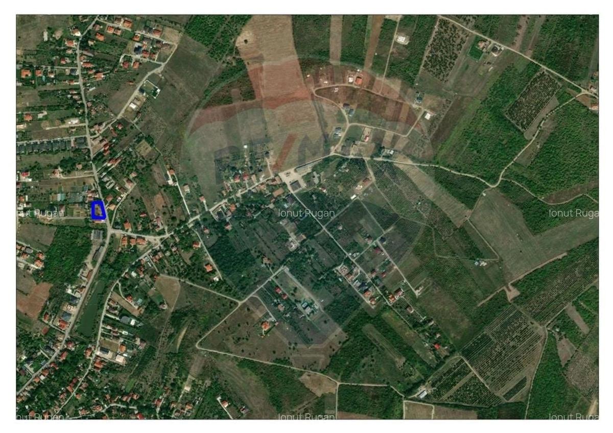 Teren intravilan 1 210 mp, dublu front, de vanzare, Strada Izvorului - 8