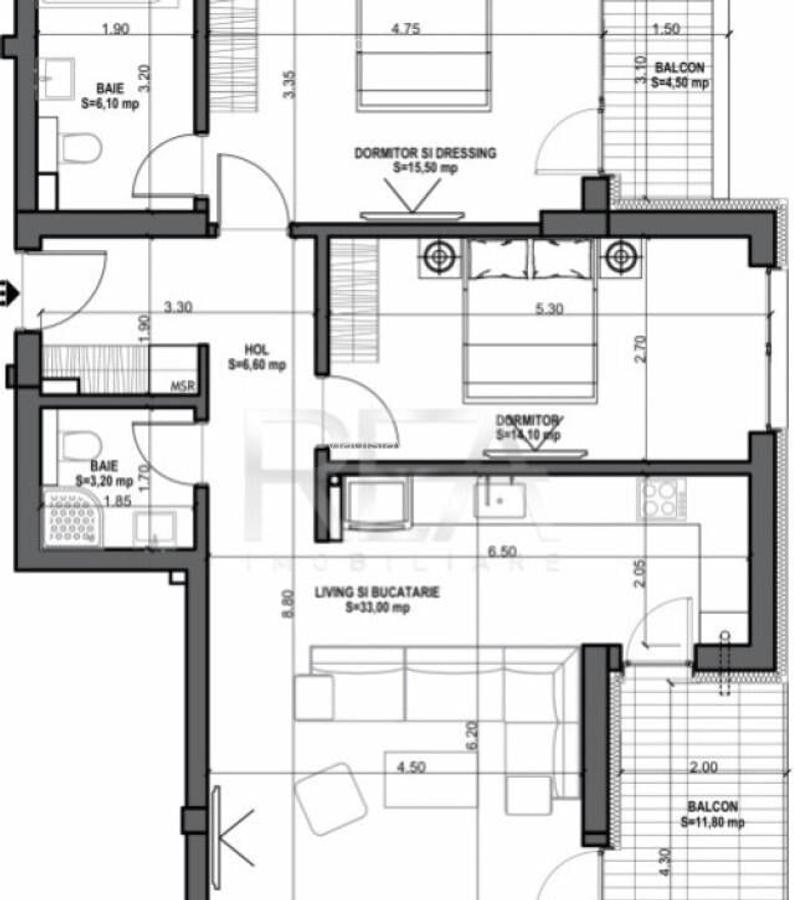 3 camere decomandat in Mosilor la 8 min Metrou Obor - 1 3 camere decomandat in Mosilor la 8 min Metrou Obor - 1