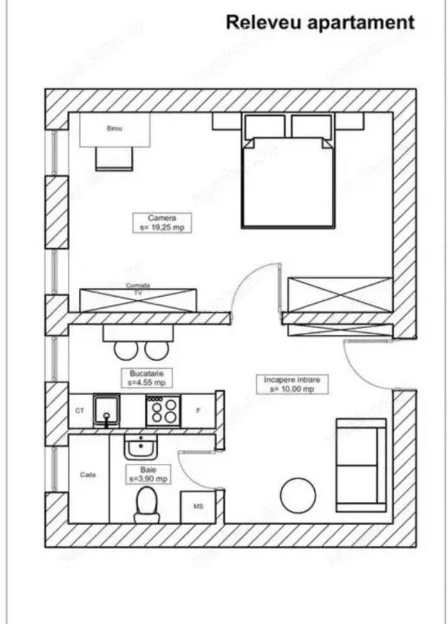 Apartmanet 1 camere la cheie, zona Calea Floresti - 5