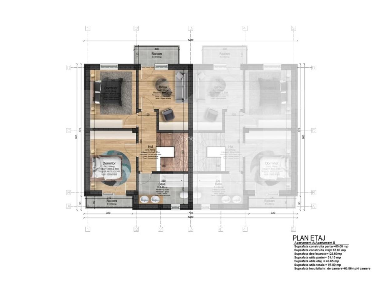Casa noua 4 camere + teren 200 mp – Berceni - 14