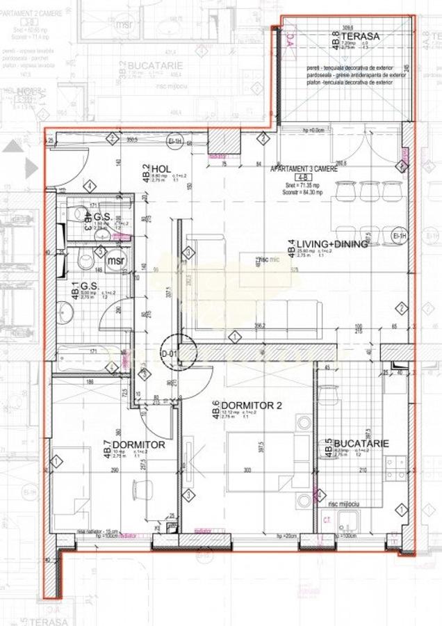 Apartament 3 camere Floreasca/Loc de parcare - 17