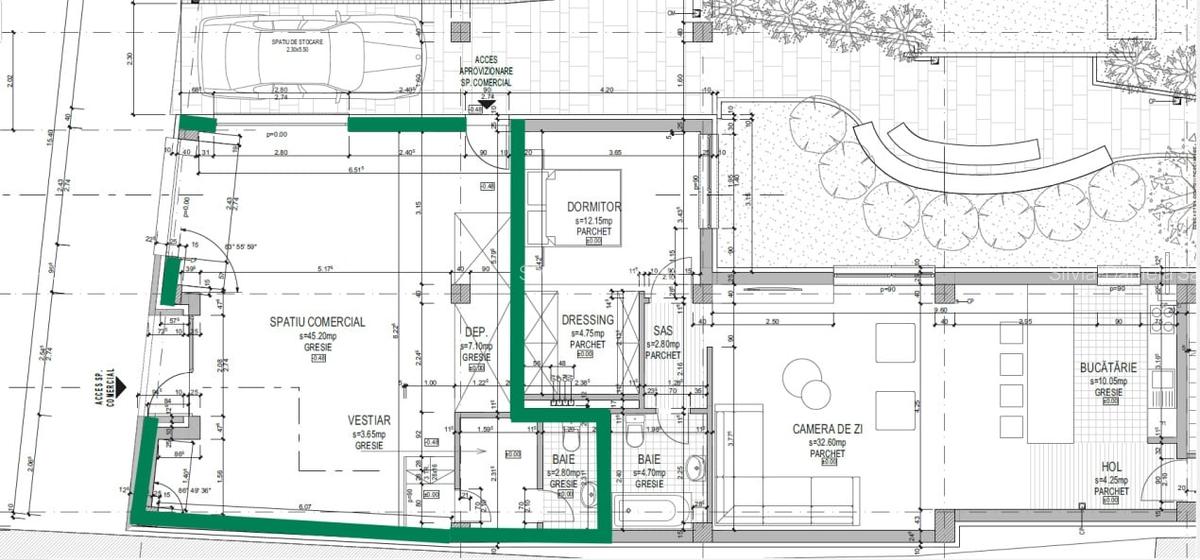 Spatiu comercial, 60 mp, finisat, posibilitate extindere, zona Podului IRA - 4