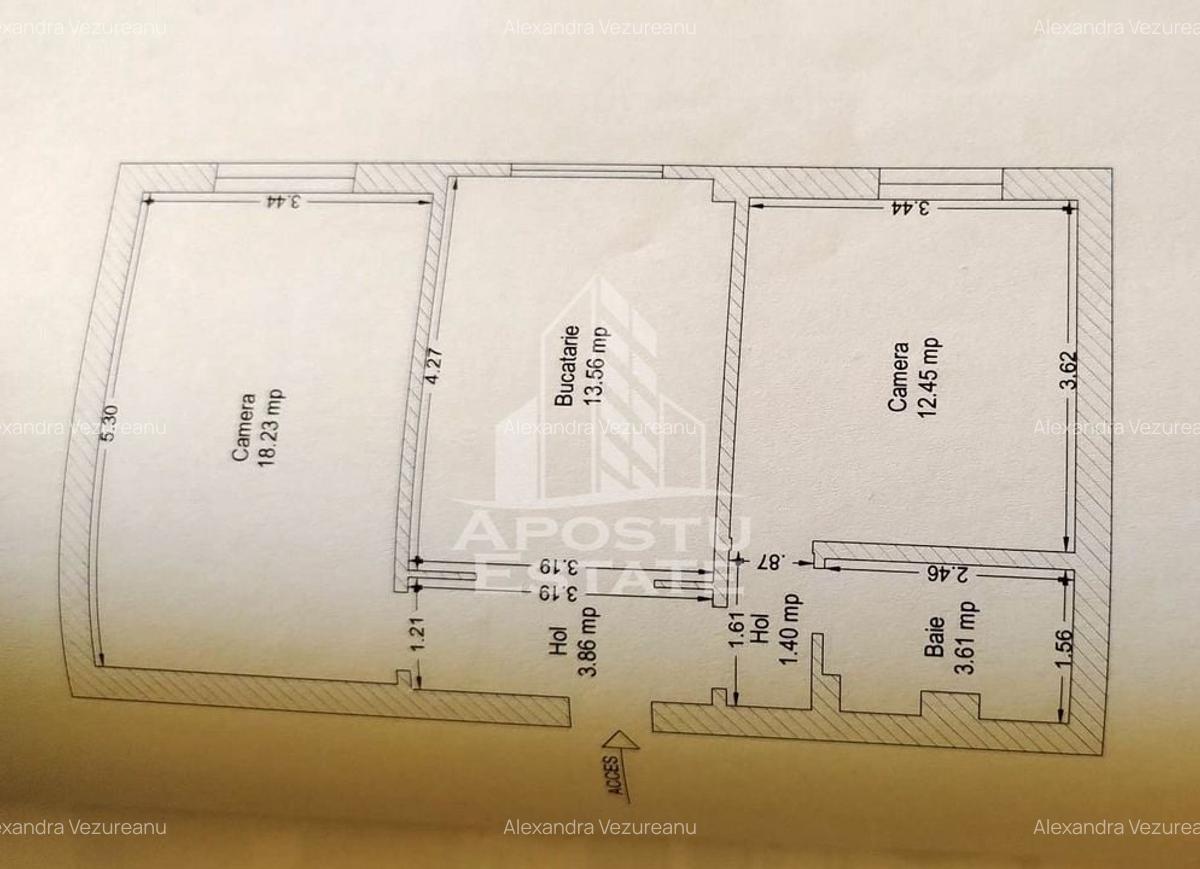 Apartament cu 2 camere, decomandat, mobilat si utilat, zona Soarelui - 7