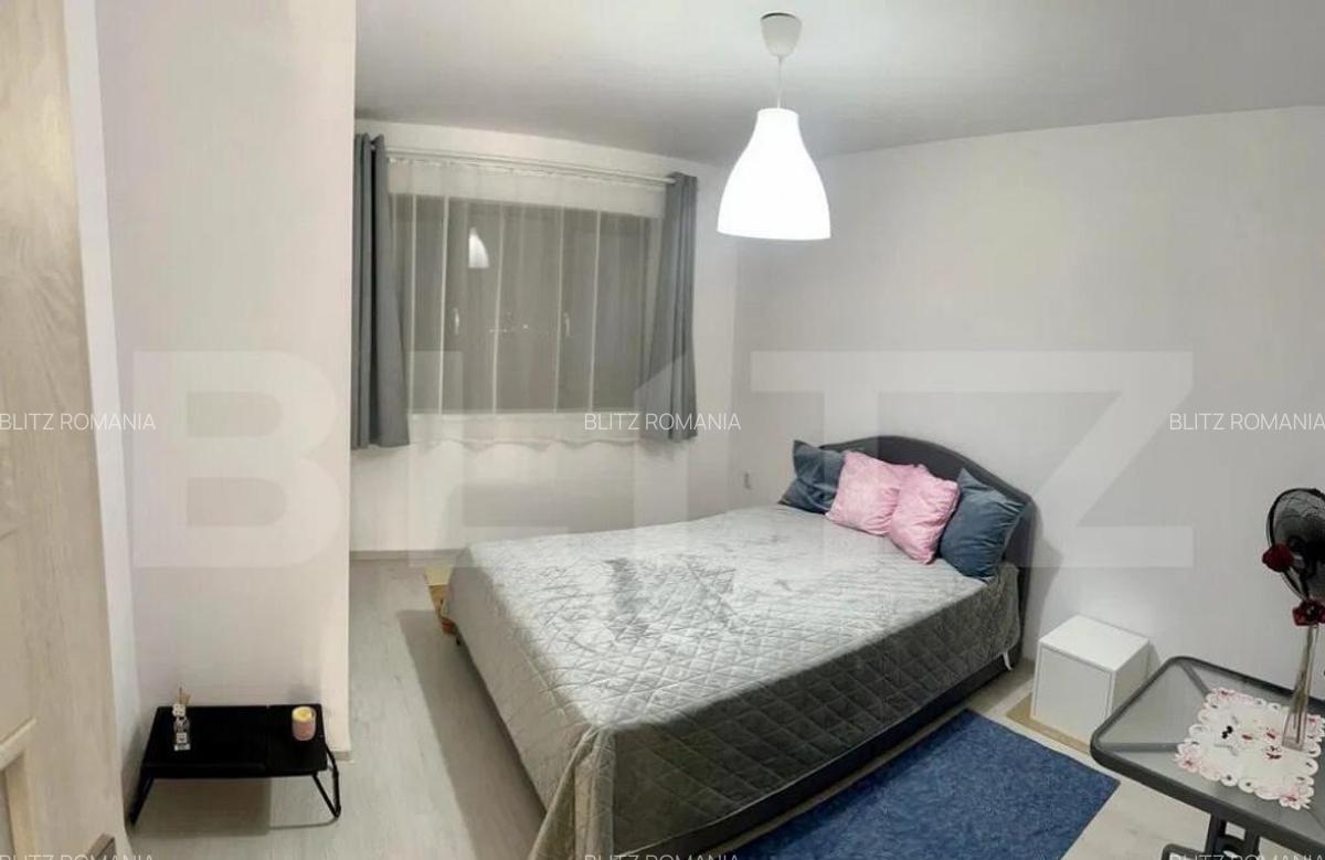 Casa mobilat modern, 3 camere, dressing, parcare, curte 450 - 1