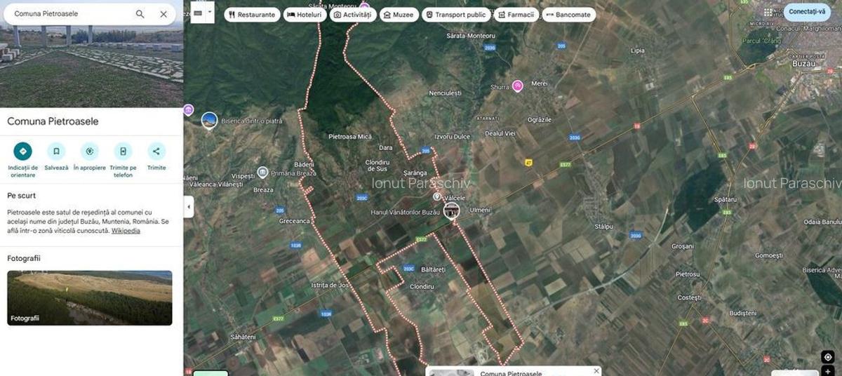 Teren extravilan Pietroasele, ID: R2586802 - 2