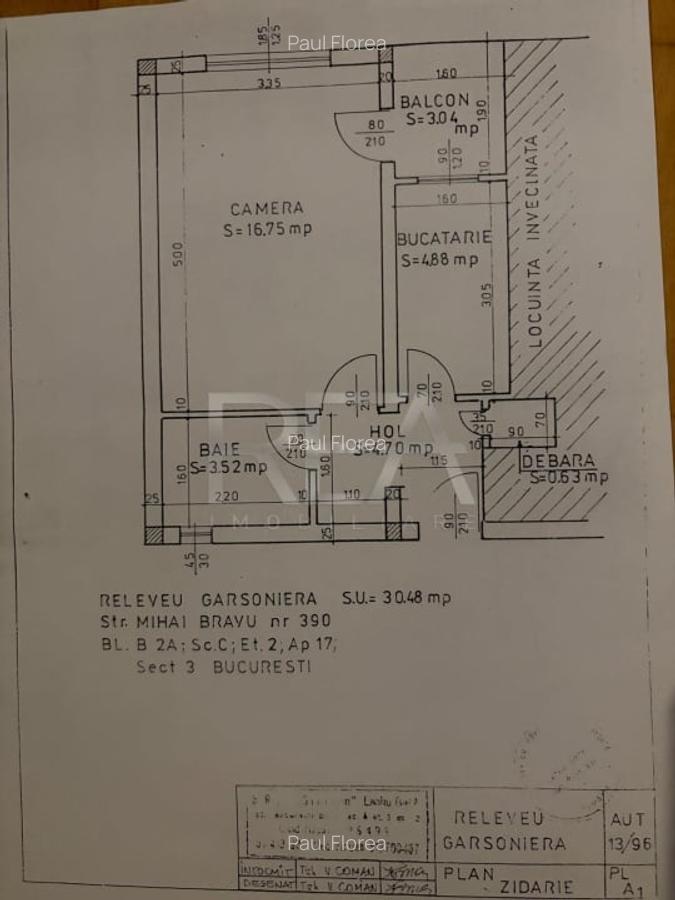 Garsoniera la 9 minute de statiile de metrou Dristor 1 si 2 - 9