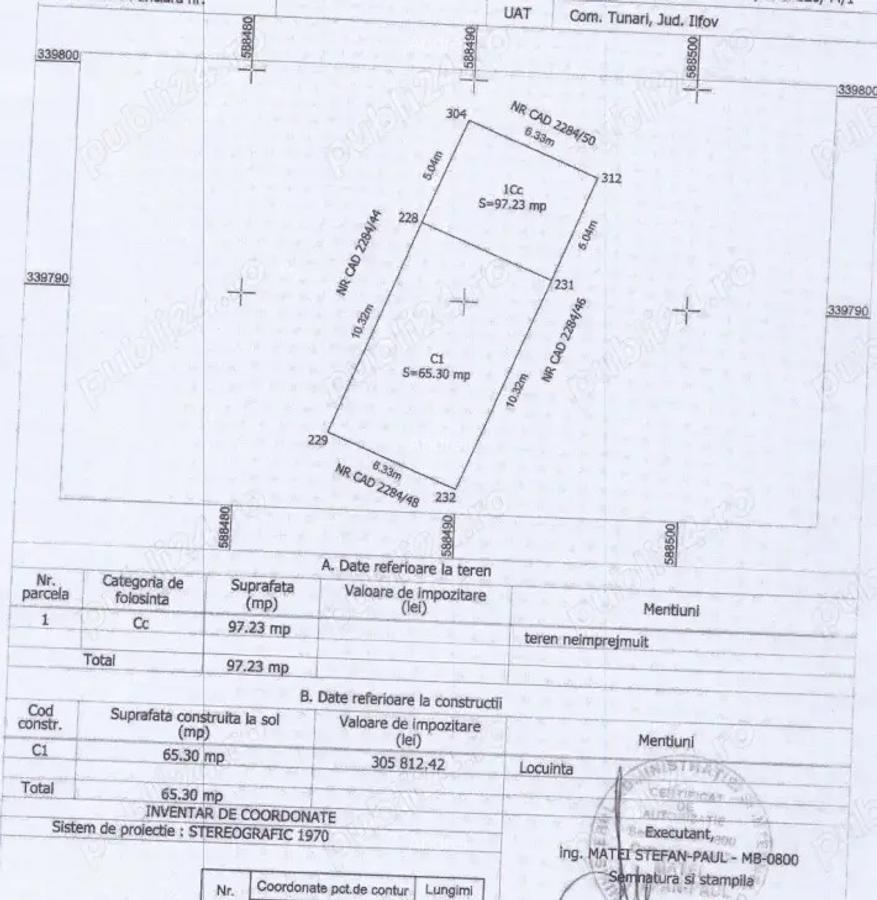 Casa 4 camere Tunari mobilata, curte, 2 locuri parcare - 6