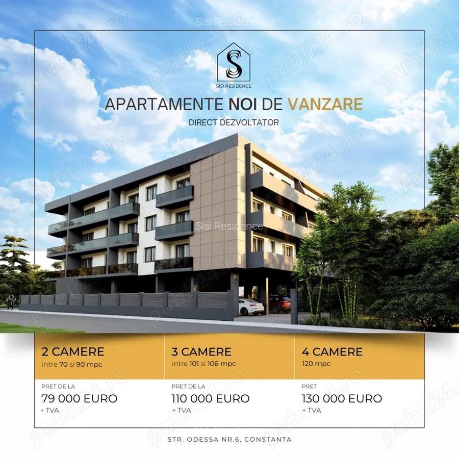 Apartament 2 camere, Terasa spatioasa, Bloc nou, Tomis nord , Sisi Residence - 6