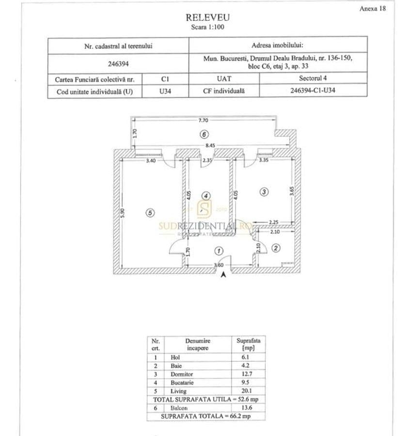 Apartament cu 2 camere, 3/11, decomandat, Metalurgiei, Comision 0% - 14