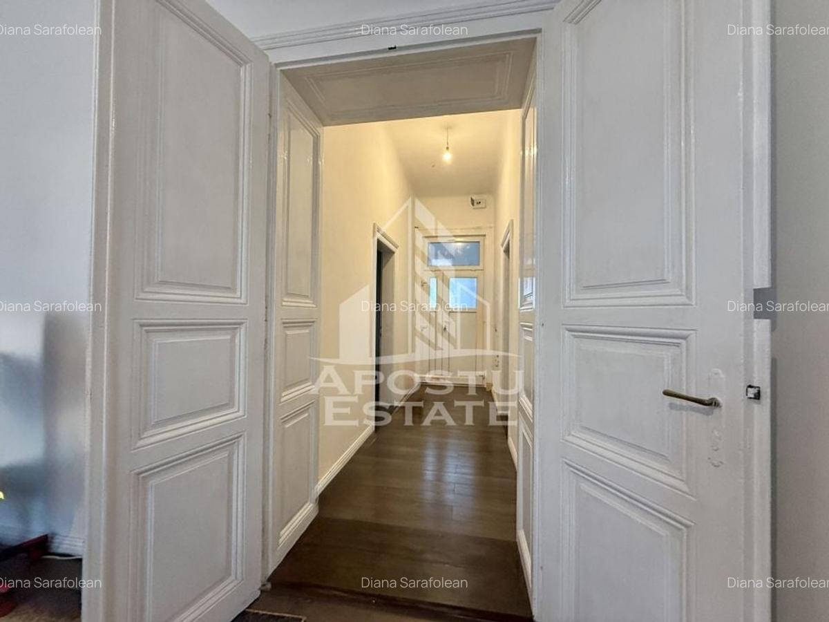 Apartament 3 camere, renovat, vedere la Bega, zona centrala - 13