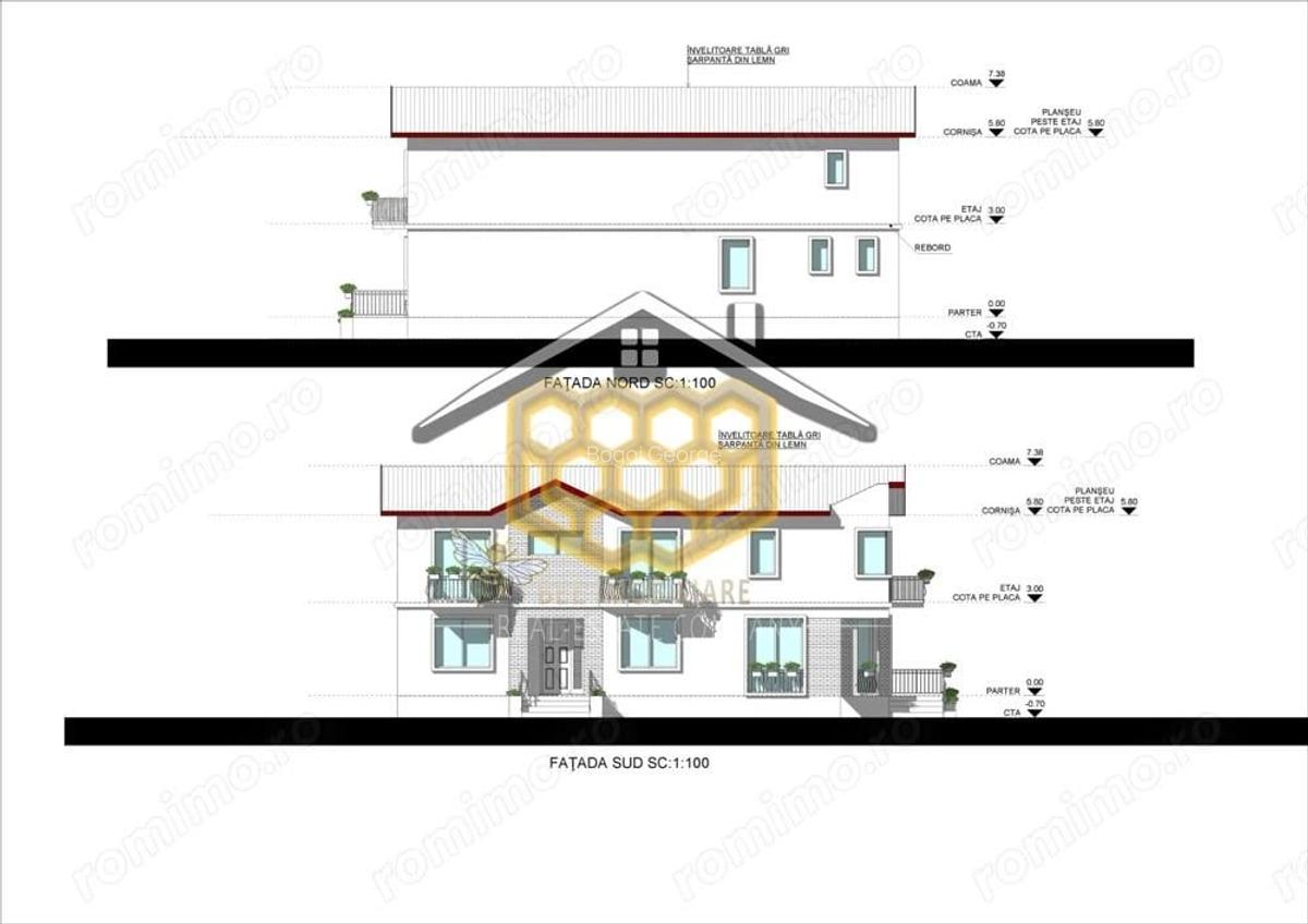 Casa la rosu P+1 in cartier Catargiu - Comision 0% - 2