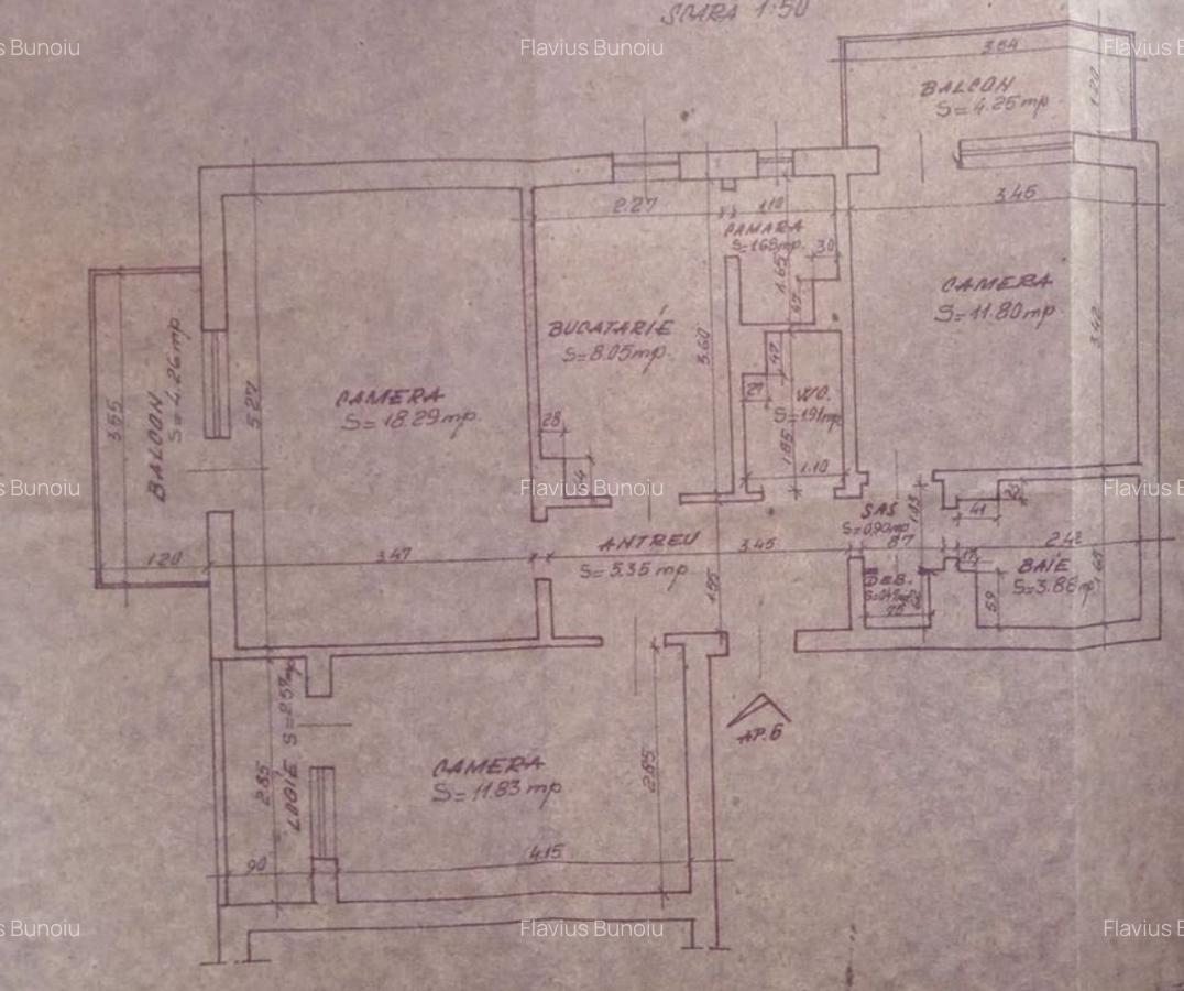Apartament cu 3 camere decomandat în Dragoș Vodă - 7