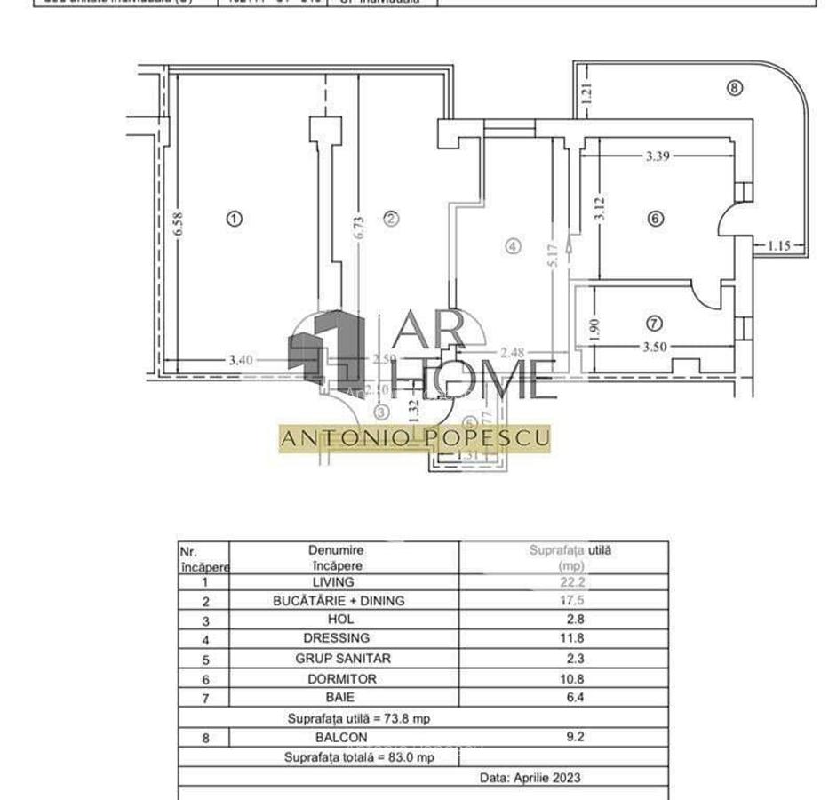 Vanzare apartament 3 camere, transformat in 2, Ploiesti, ultracentral - 7