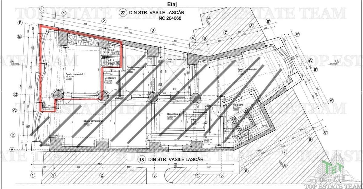 Spatiu comercial | Pia?a Universitatii | Parter + Etaj | 225 mp - 6