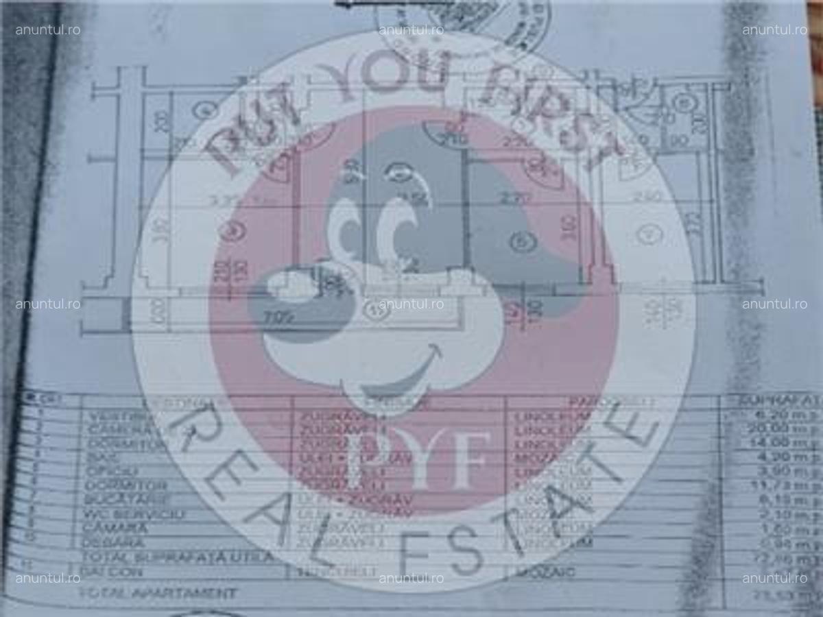 Prosper Mall | Apartament 3 camere | 79mp | semidecomandat | B3904 - 3