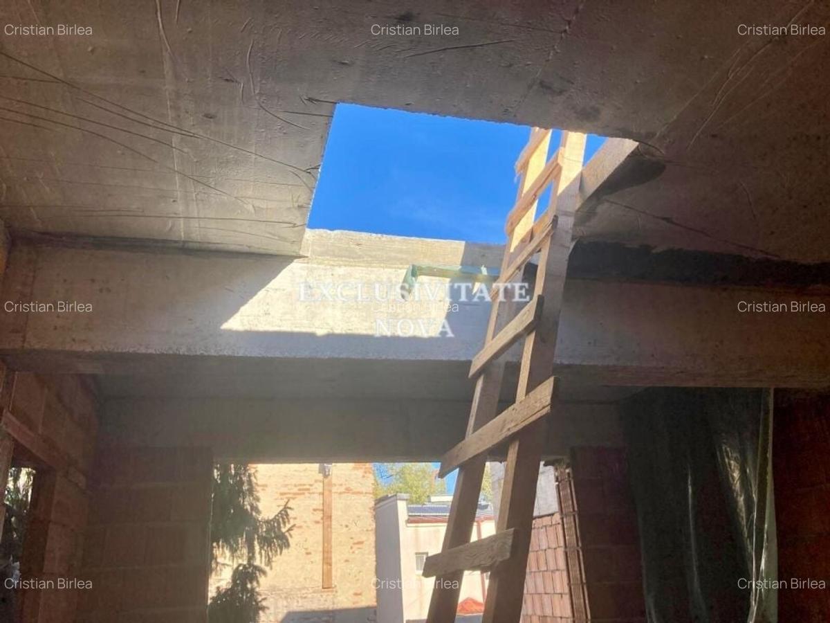 Vila in constructie  faza la rosu | P+1+Terasa 100 mp | Garaj dublu | Teren 187 - 8