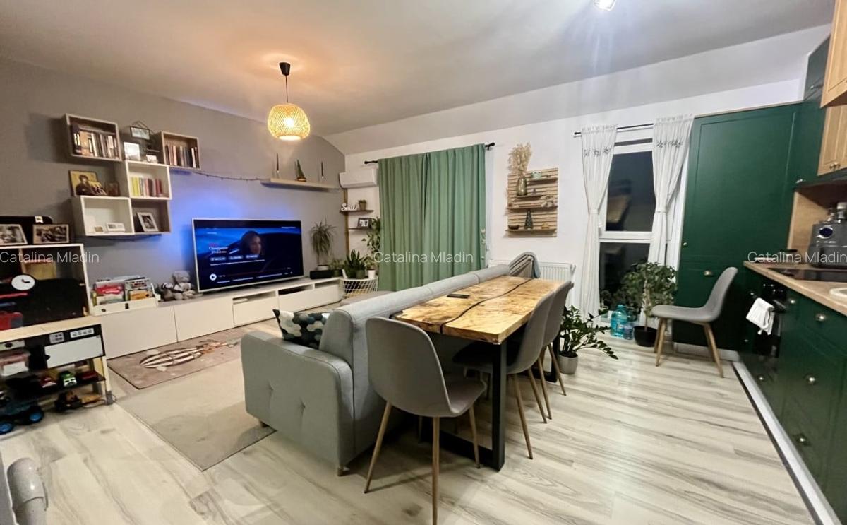 Apartament luminos si renovat modern, 2 camere, zona Eroilor-Floresti - 2