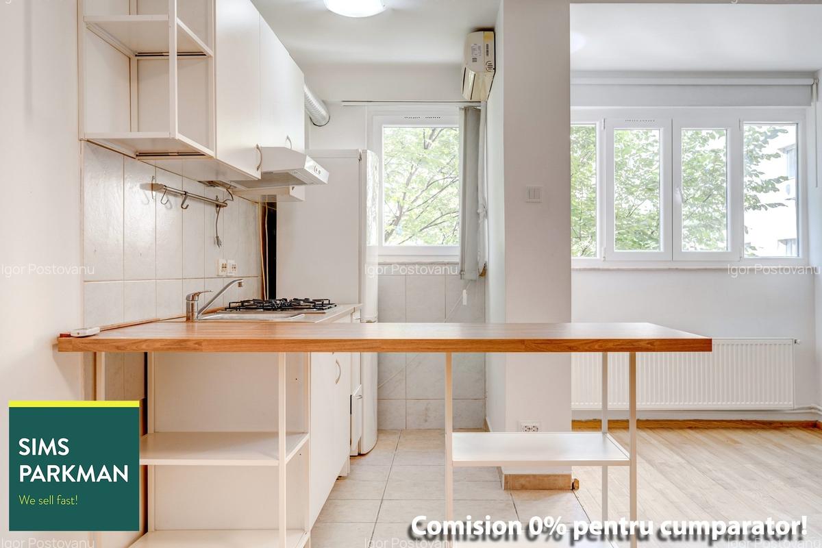Garsoniera Metrou Iancului - Avrig, 32 mp Bloc 1980, Libera | 0% - 3