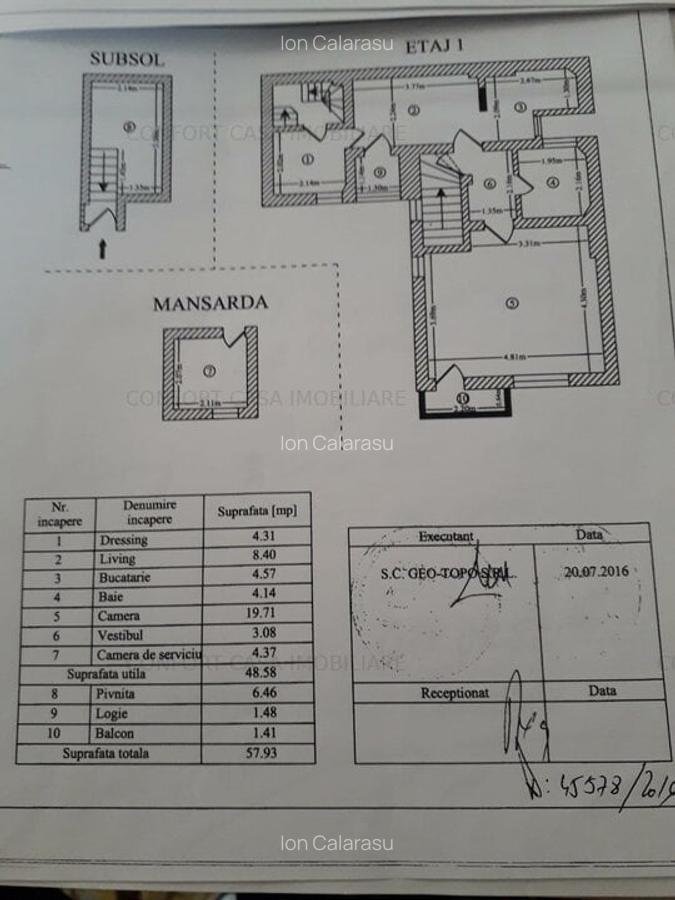 Casă cu 1 camere în Matei Voievod - 3