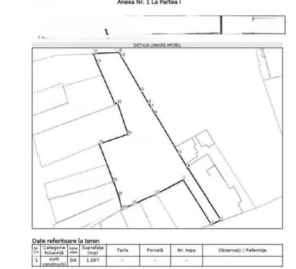 Dacia-Polona, teren în suprafață de 1057 mp - 2
