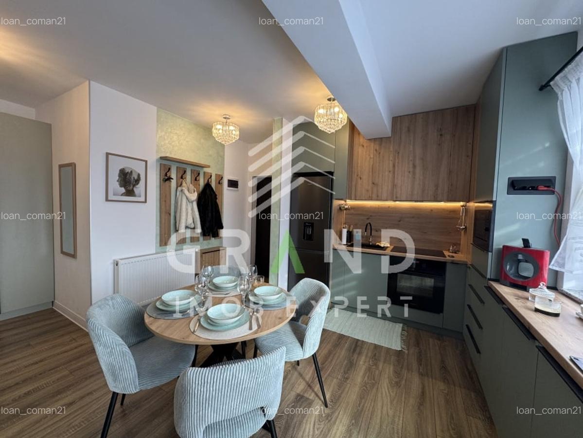 Apartament 2 camere,ultrafinisat,cu parcare subterana-Floresti,str.Teilor - 9