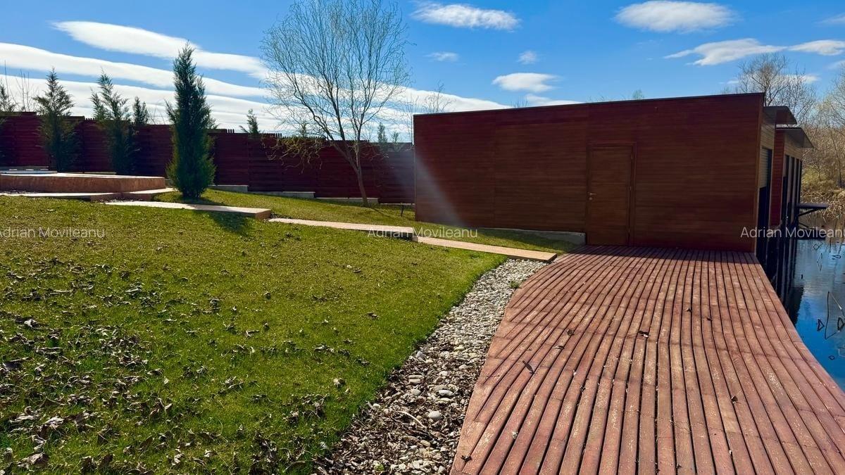 SNAGOV-CIOFLICENI, VILA NOUA LA LAC, 4 CAMERE, PONTON, PISCINA, GARAJ BARCA! - 9
