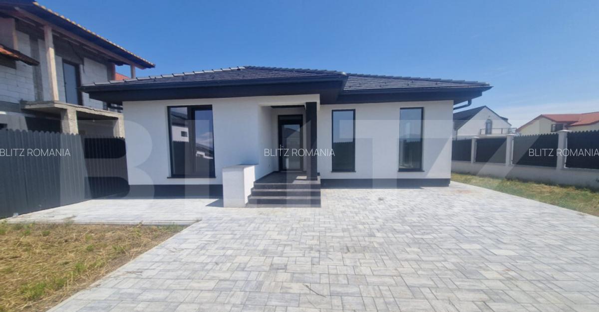 Casa noua Cristian-Rasnov , Parter , 2 bai 4 camere , teren - 32