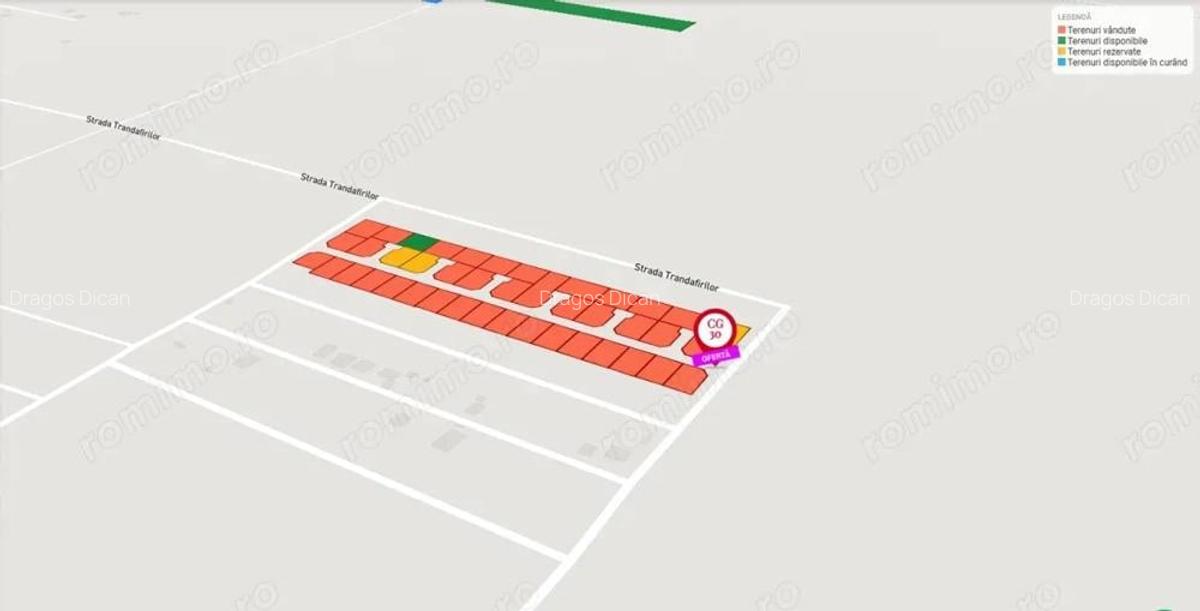 Teren Intravilan In Comuna Berceni | utilitati: curent in zona | #CG30 - 4