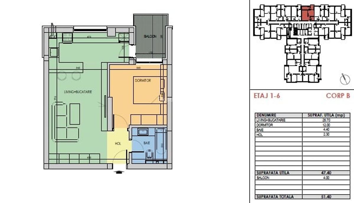 M2 Berceni 5 min - Extindere proiect , disponibil studio transformabil in 2 cam - 4