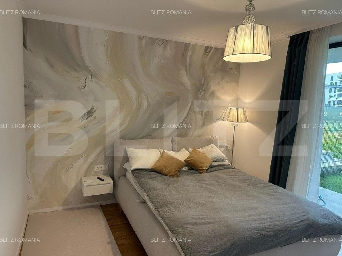 Apartament de lux cu 4 camere si gradina privata de 124 mp in Baneasa - 9