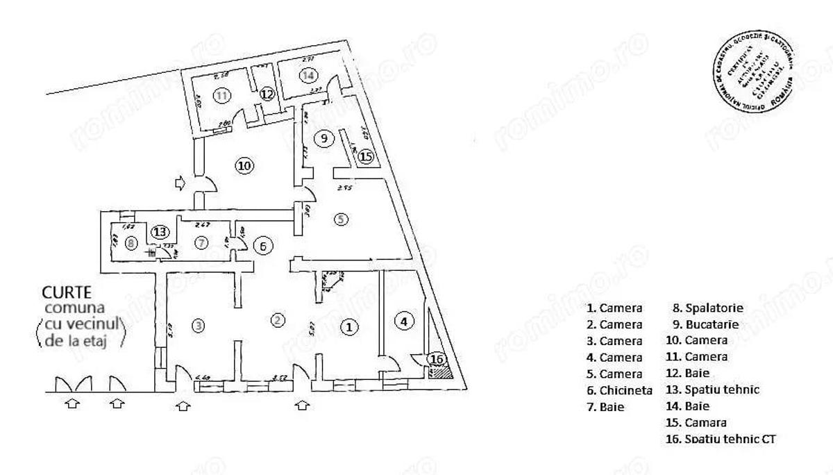 Parter casa 146mp 7 camere acces din Bulevadul Marasesti comercial - 11