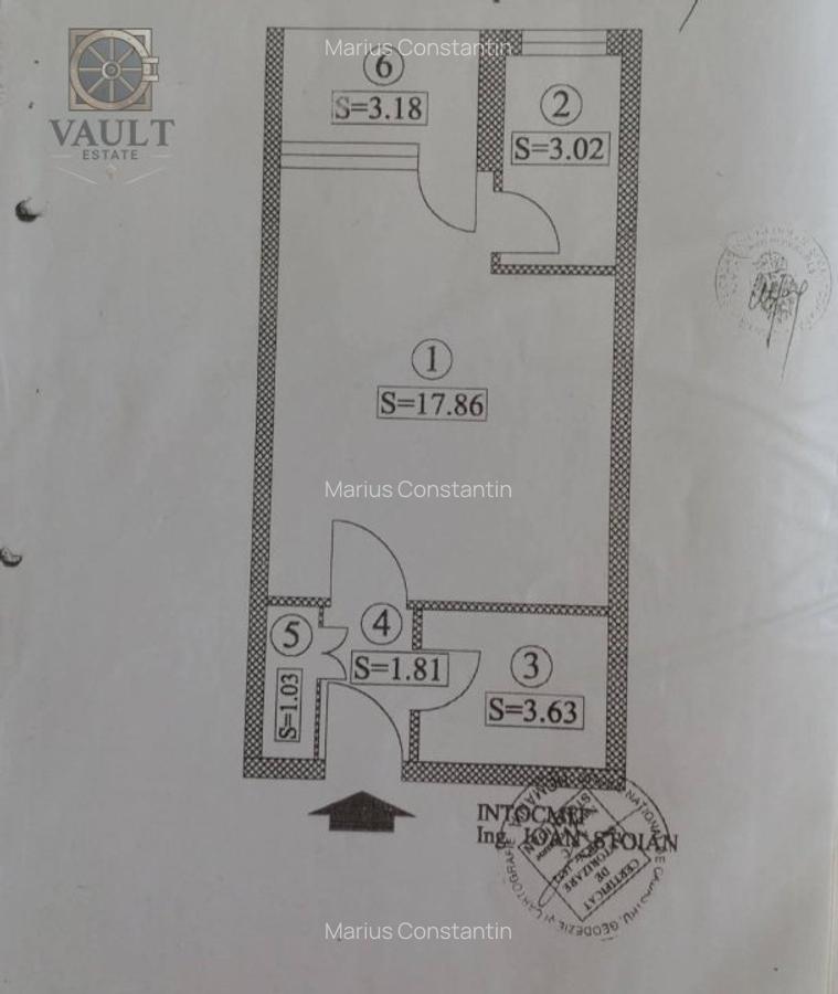 Garsonieră semidecomandată, mobilată în Dristor - 5