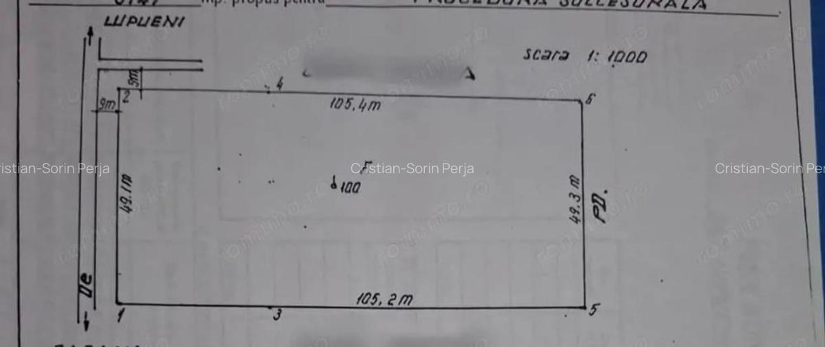 Teren Babana - Lupueni, intravilan - 1