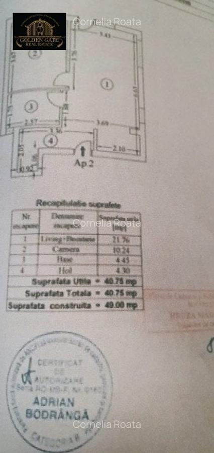 Apartament cu 2 camere semidecomandat, mobilat în Bucureștii Noi - 14
