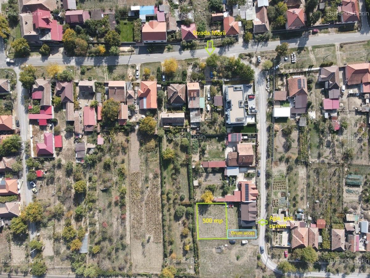 Teren de vânzare în vatra satului Urseni – 500 mp – Comision 0% - 2