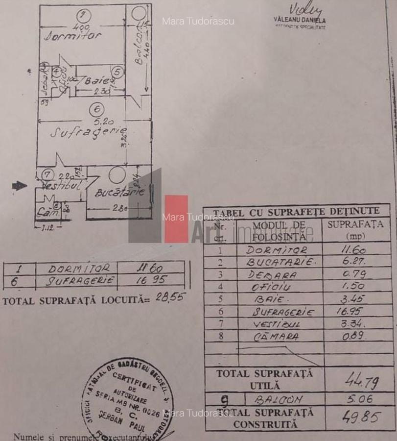 Vânzare apartament semidecomandat 2 camere Bd. Obregia - 1