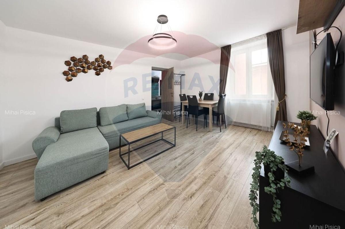 Apartament cu 2 camere semidecomandat, mobilat în Centrul Istoric - 2