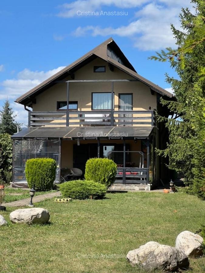 Campina -Brebu Prahova-Valea Doftanei, Casa 6 camere- 187 mp, teren 1616 mp - 1