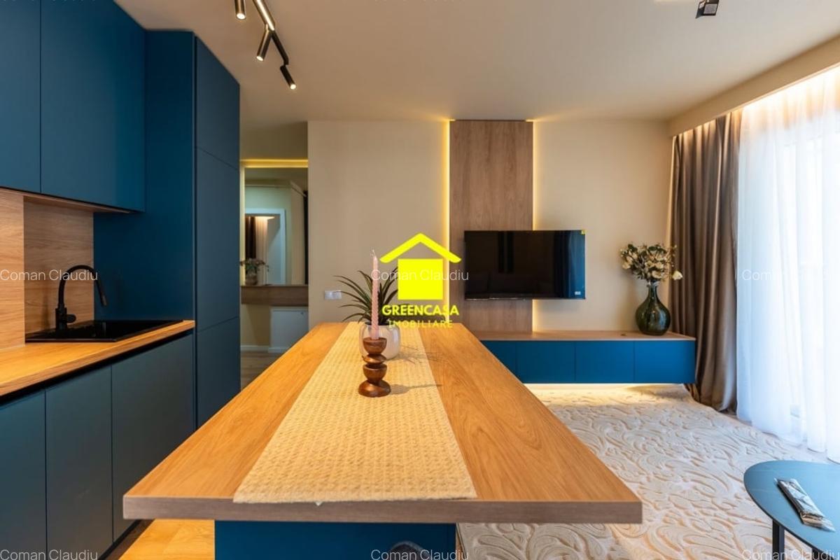 Apartament ultrafinisat, 3 camere, terasa 27mp, parcare subterana, Floresti - 4