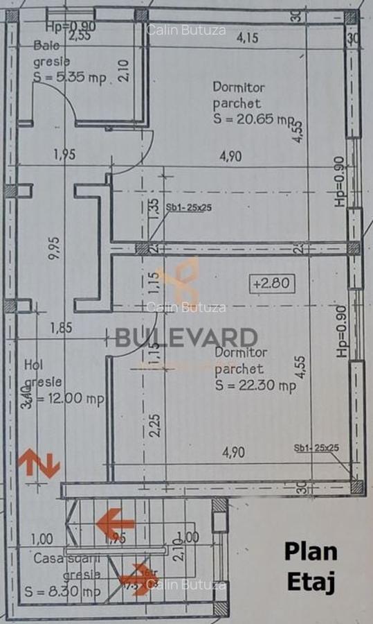 Casa 206 mp utili + pod 60 mp, 4 parcari, 304 mp teren - 21