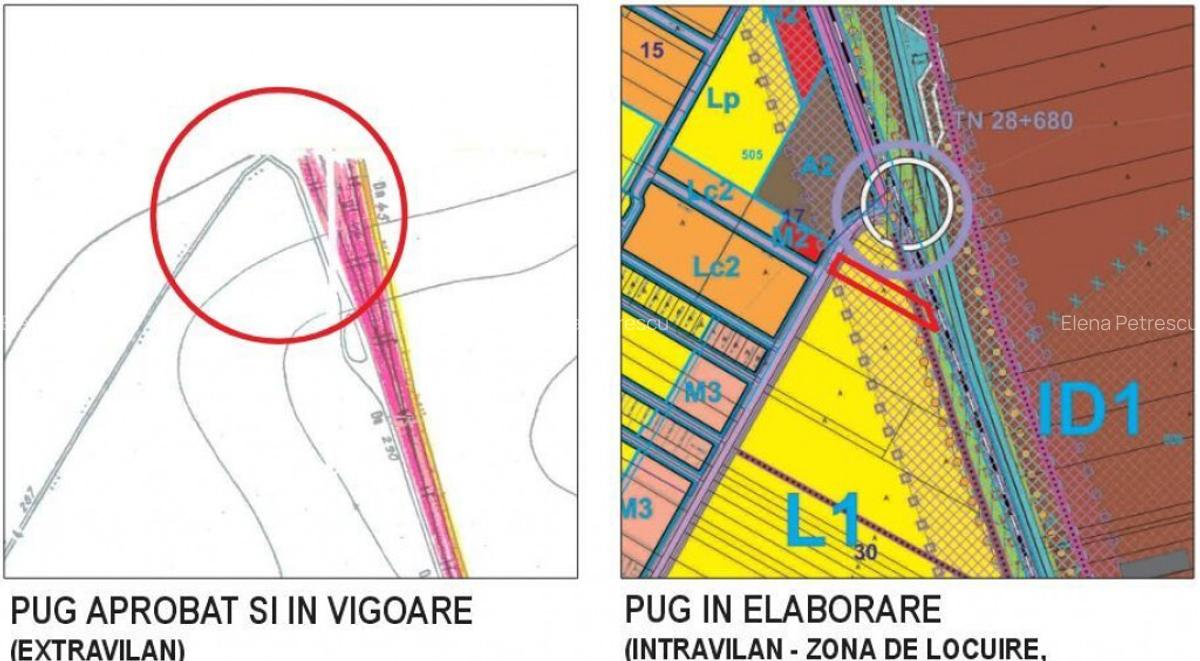 Pantelimon, teren 2500mp, D20ml, intravilan conform Noul PUG - 3