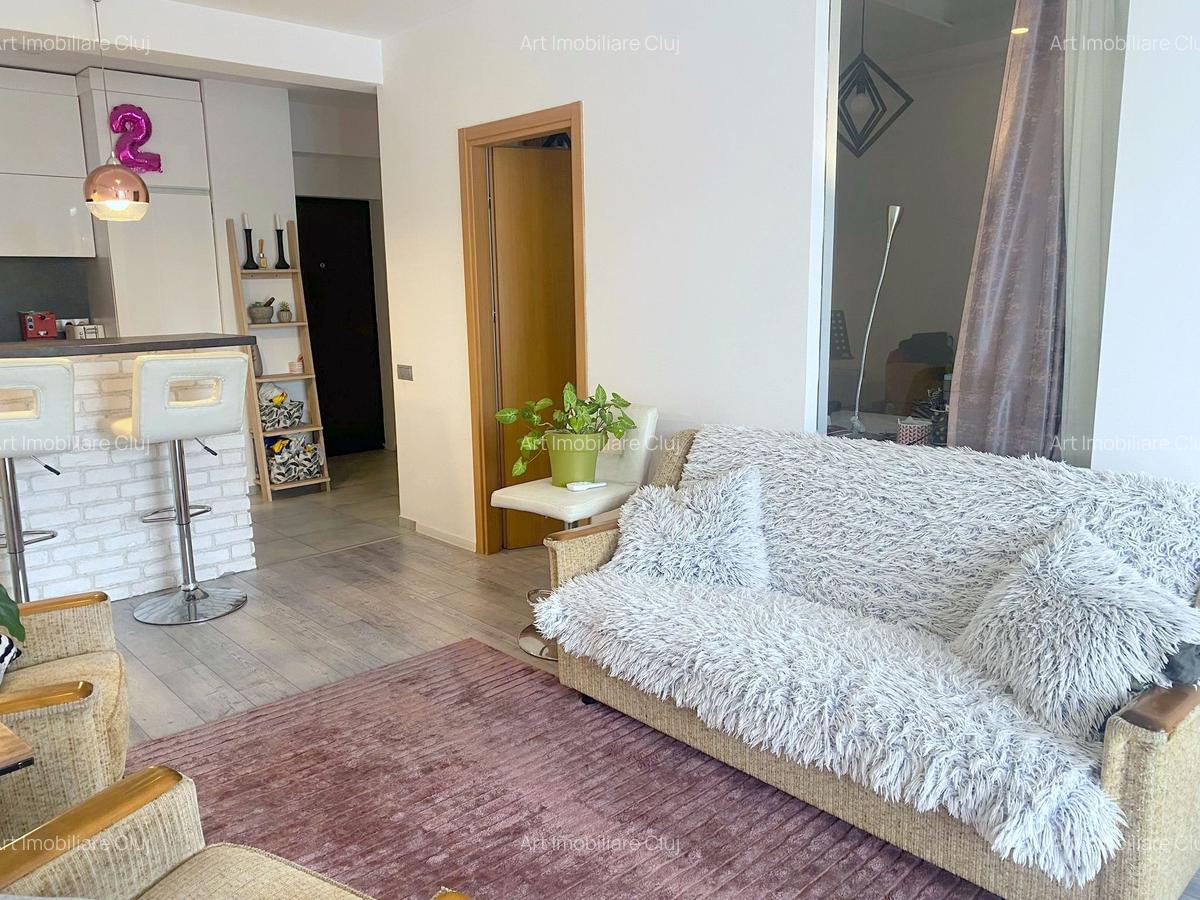 3 camere, bloc nou, mobilat modern, parcare, in centru, strada Traian - 6